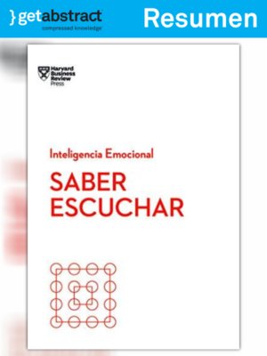 cover image of Saber escuchar (resumen)